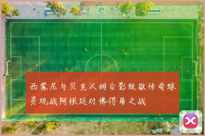 西蒙尼与贝克汉姆合影致敬传奇球员观战阿根廷对佛得角之战