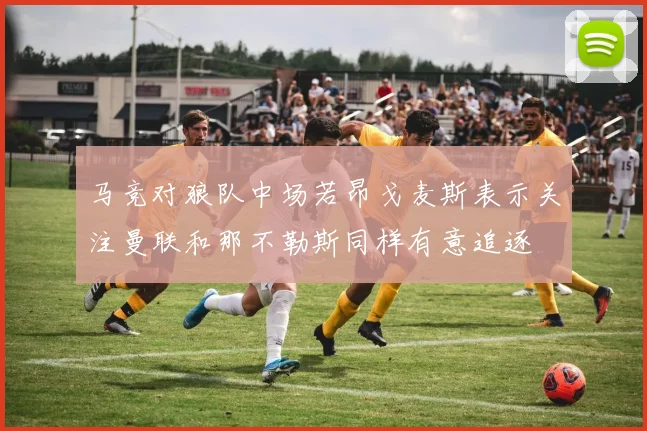 马竞对狼队中场若昂戈麦斯表示关注曼联和那不勒斯同样有意追逐